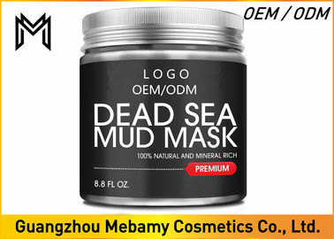 Il minerale di pulizia della maschera di protezione del poro del fango del sale del mar Morto contenuto rimuove l'eccedenza d'olio