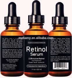 Siero organico acido ialuronico del fronte del retinolo della vitamina E antinvecchiamento