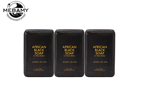 Imbiancatura del difetto anti- fatto a mano delle schiume del sapone nero africano organico bene